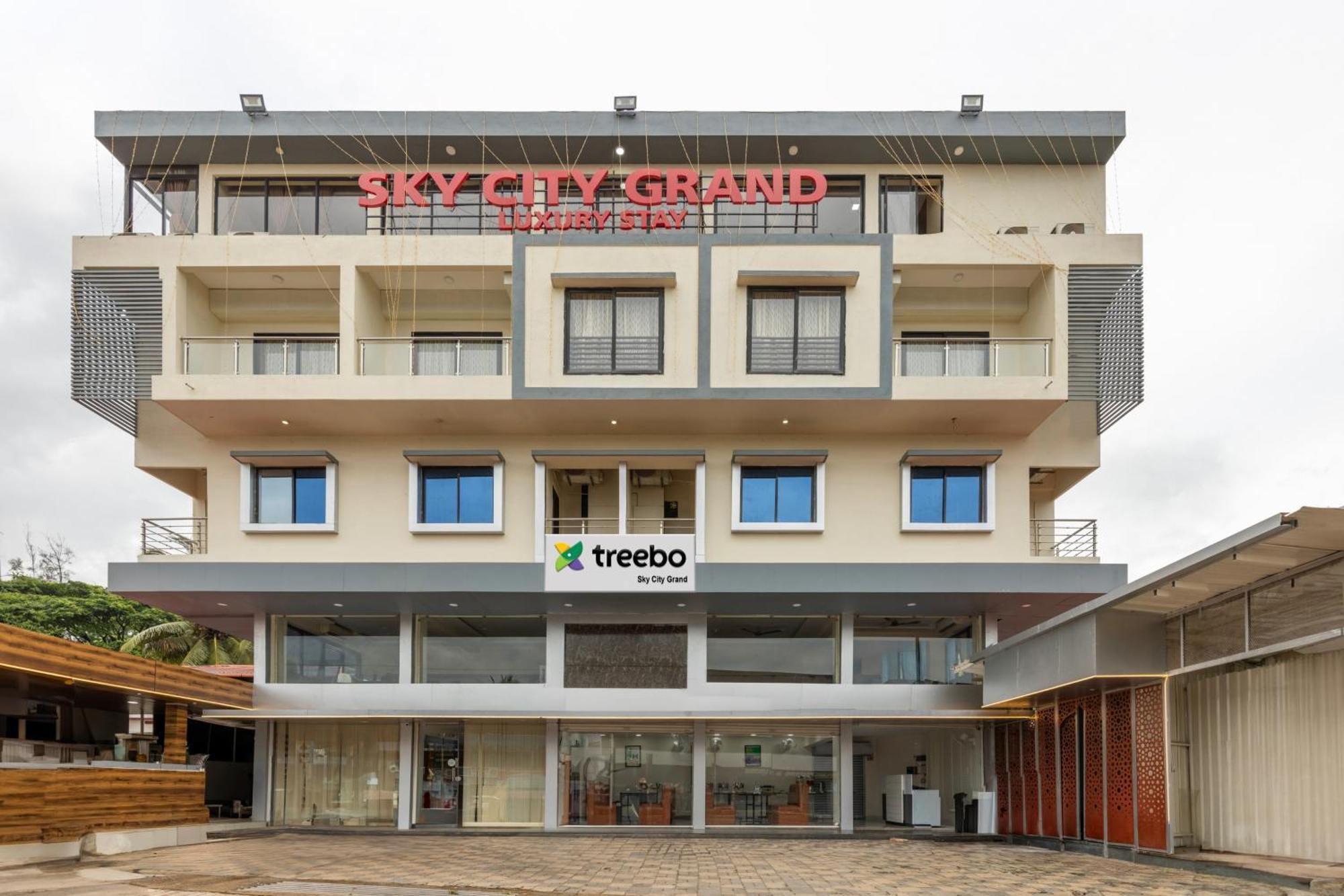 Treebo Sky City Grand, 5 Min From Mangalore Airport Exteriör bild